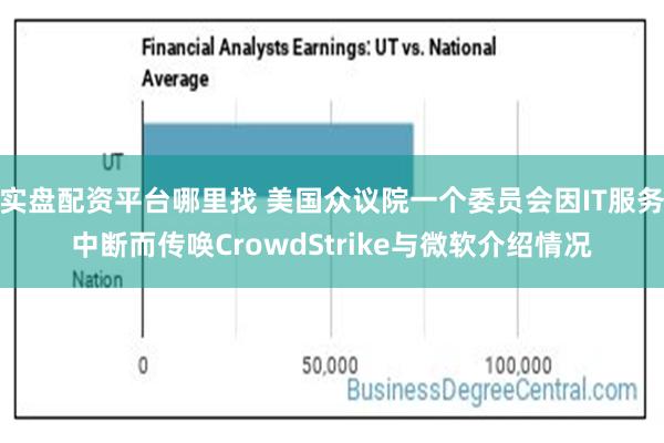 实盘配资平台哪里找 美国众议院一个委员会因IT服务中断而传唤CrowdStrike与微软介绍情况