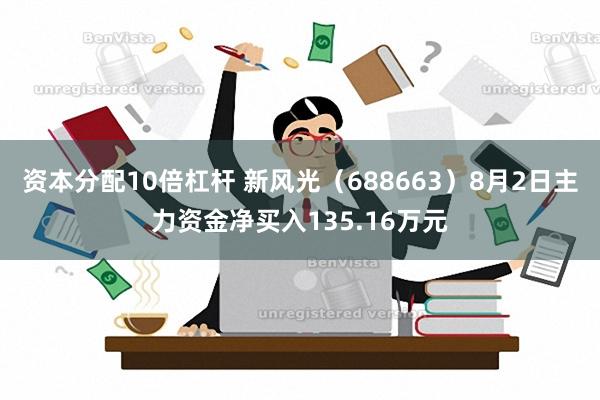 资本分配10倍杠杆 新风光（688663）8月2日主力资金净买入135.16万元